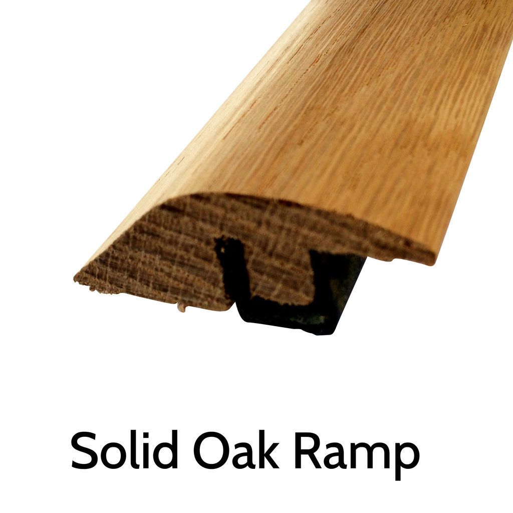 Solid Oak Threshold Door Bar Trims Strip for Wood Flooring Ramp and T bars eBay